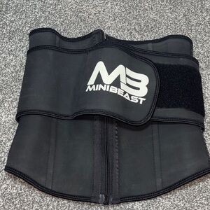 MINIBEAST M3 Black Waist Trainer Belt size small